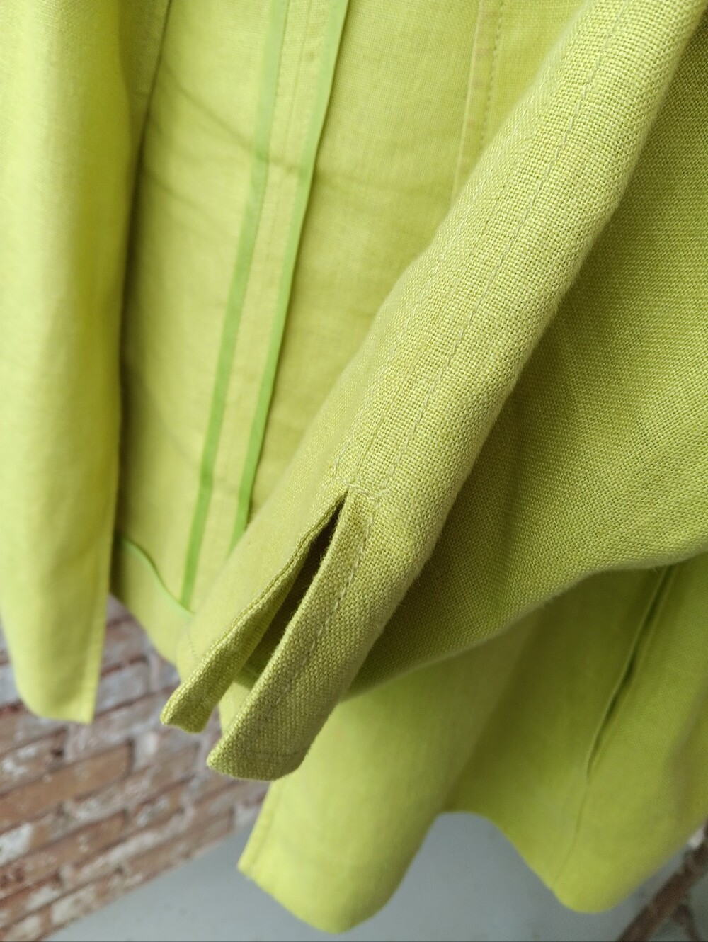 Talbots Linen Open-Front Jacket - Picture 5 of 6